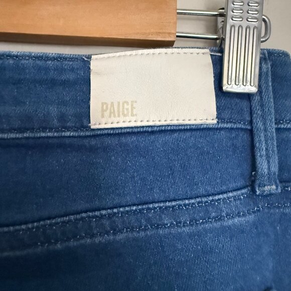 Paige Margot Ankle High Rise Skinny Jeans Women's Size 28/6 Amia Wash - Picture 5 of 12